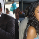 (L-R): R. Kelly (C) arrives at the Leighton Criminal Courts Building for a hearing on June 26, 2019 in Chicago, Illinois. ; Aaliyah attends the world premiere of the film “Planet of the Apes” July 23, 2001 in New York City.
